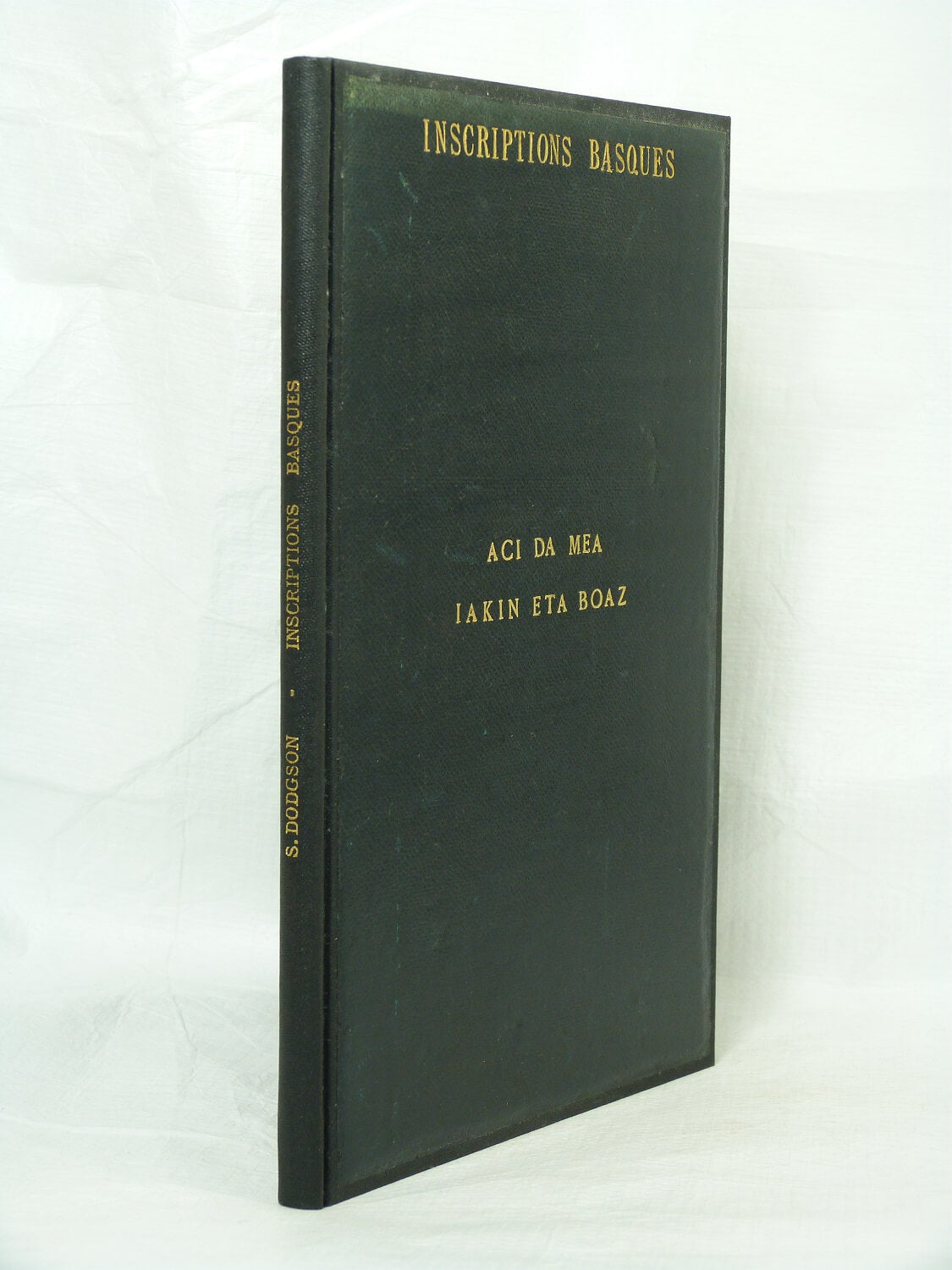 Inscriptions Basques. Heuskarazko scributoak