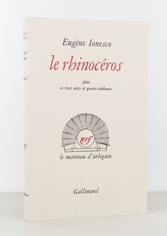 Rhinoceros. A Play in Three Acts and Four Scenes.