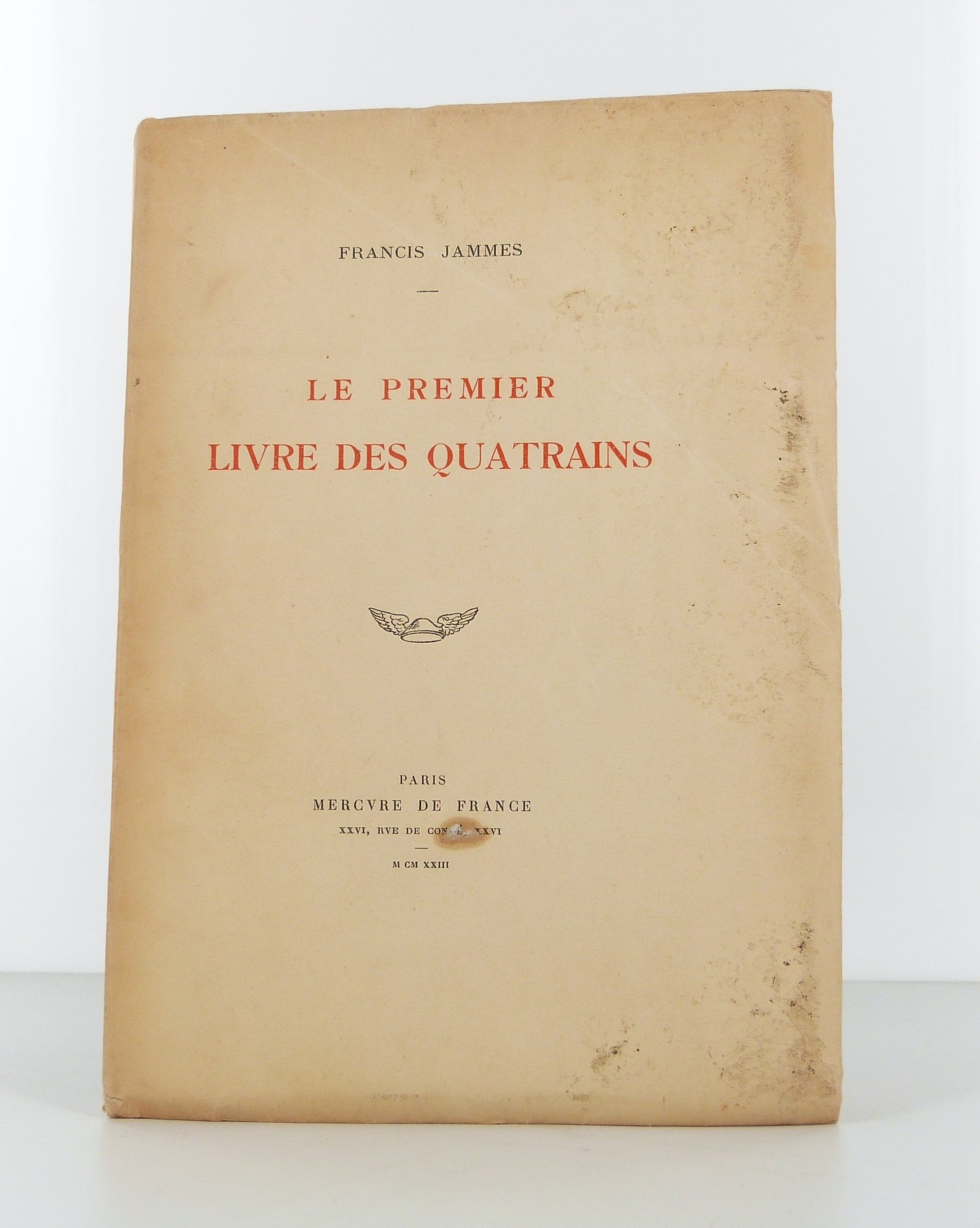 Le premier livre des quatrains