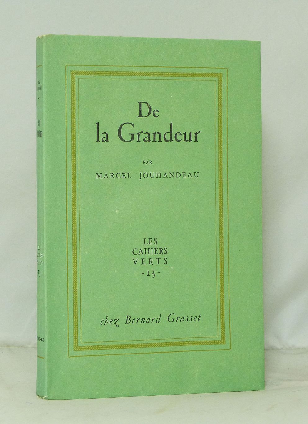 De la Grandeur