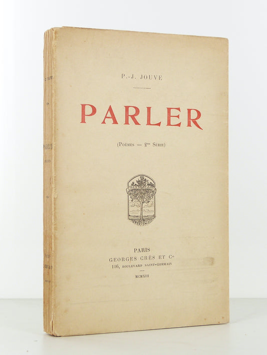 Speaking (Poems - 2nd Series)