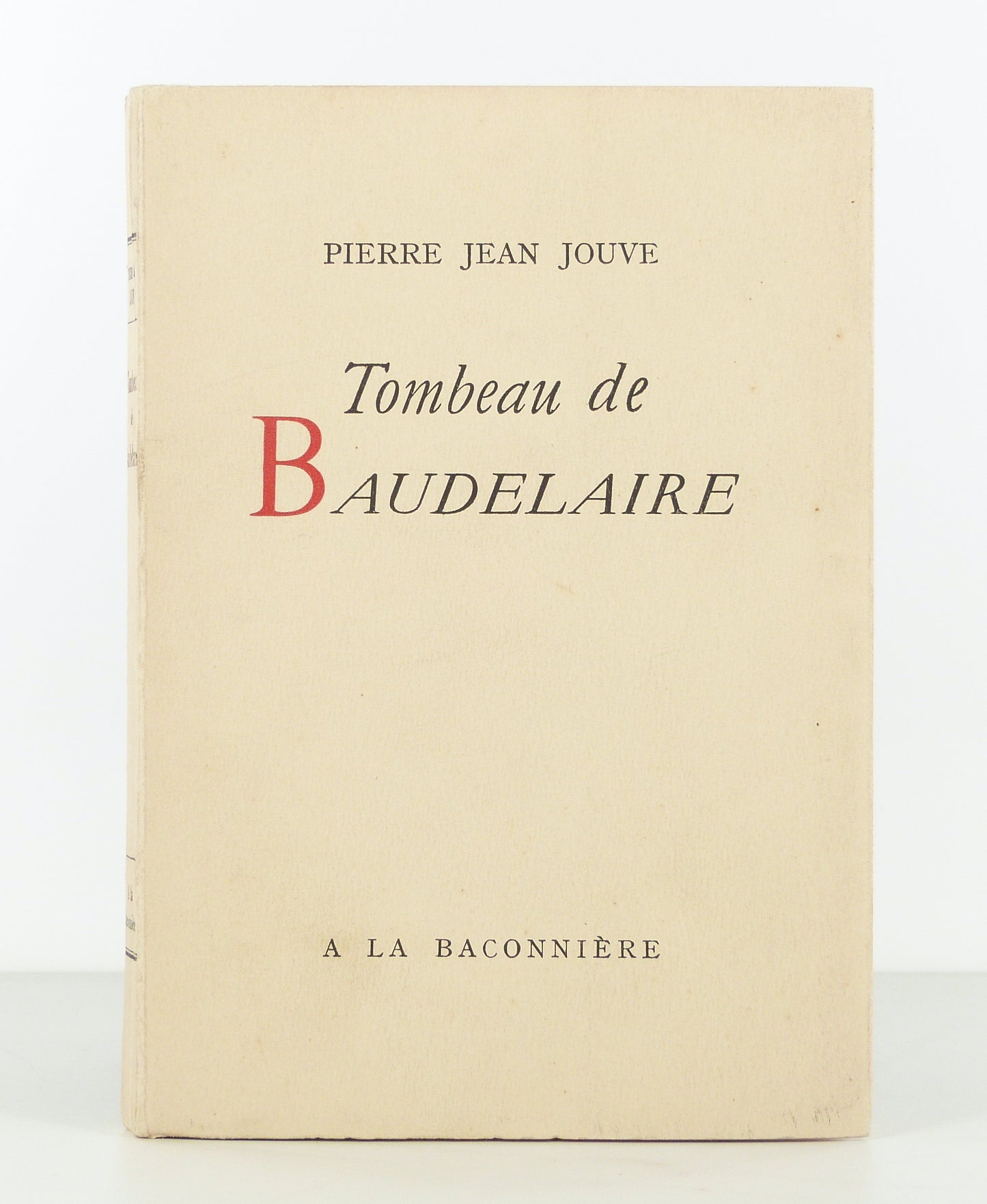 Tombeau de Baudelaire