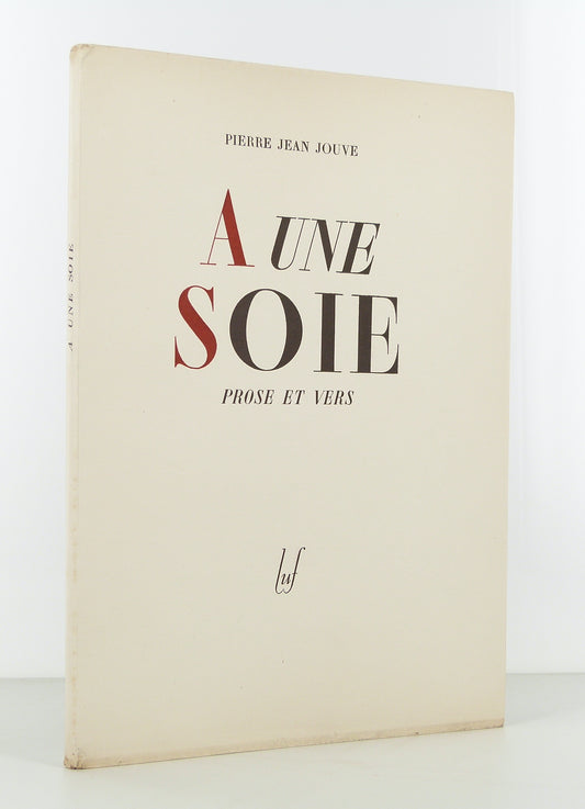 A une soie, prose et vers