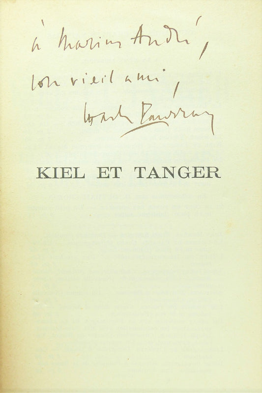 Kiel et Tanger -1895-1905