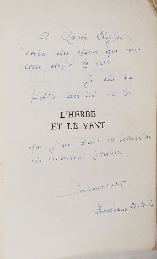 L' herbe et le vent