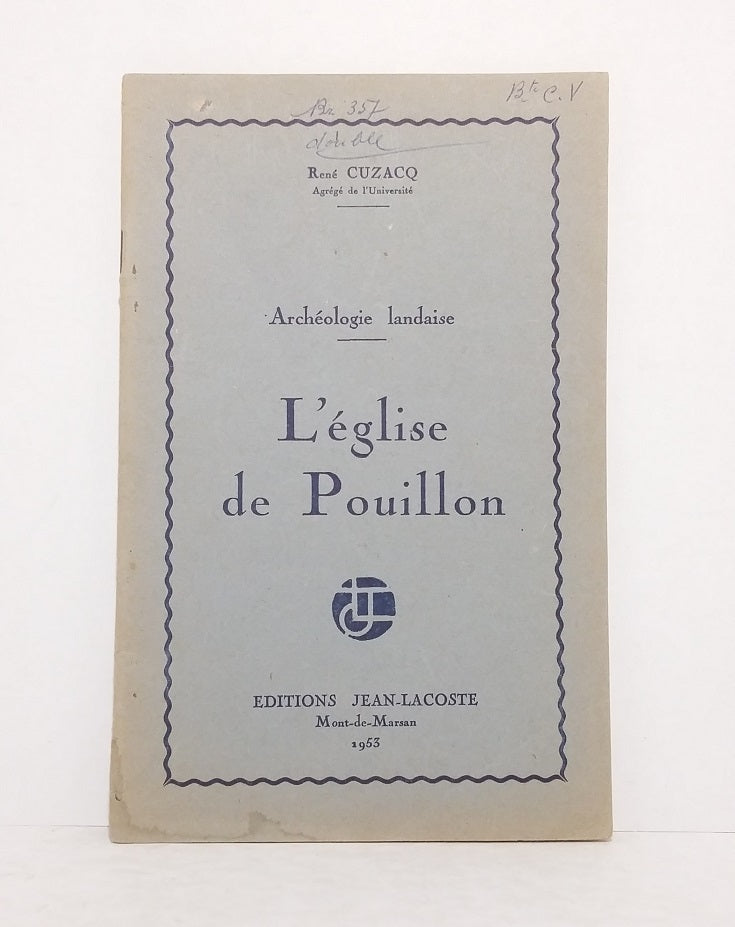 The church of Pouillon.