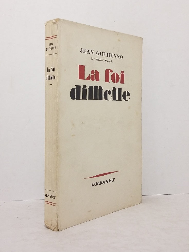 La foi difficile