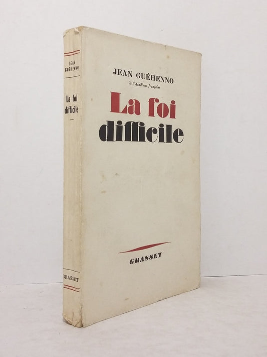 La foi difficile