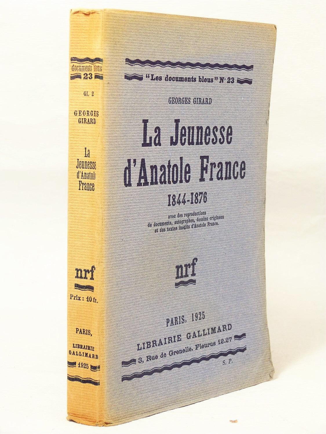 La jeunesse d' Anatole France