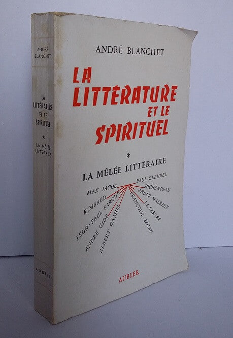 La littérature et le spirituel.