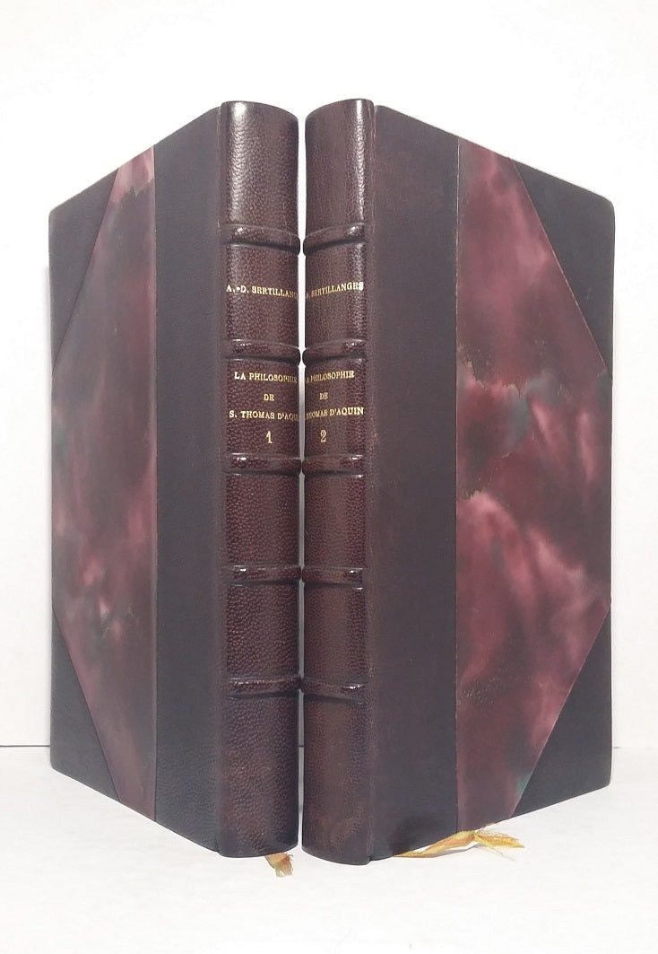 La philosophie de S. Thomas d'Aquin - Tomes I et II