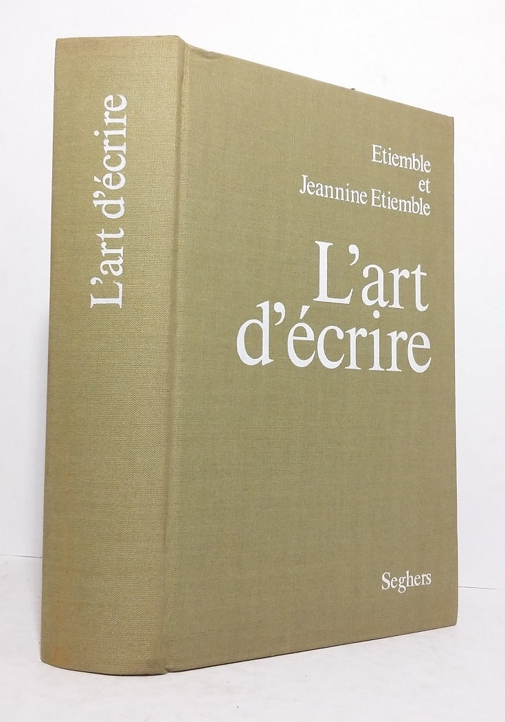 L'art d'écrire
