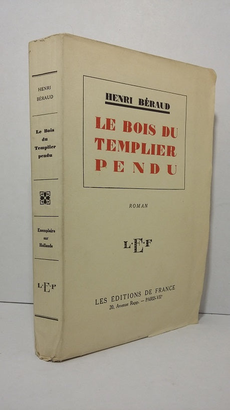 Le bois du templier pendu
