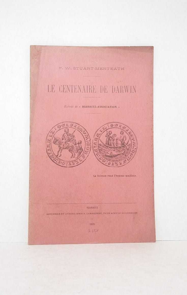 Le centenaire de Darwin.