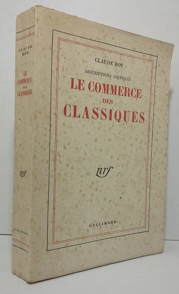 The vintage trade.
