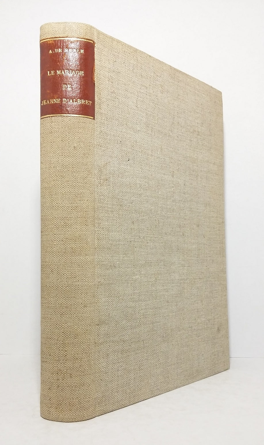 Le mariage de Jeanne d'Albret