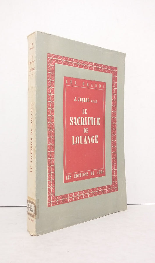 Le sacrifice de louange