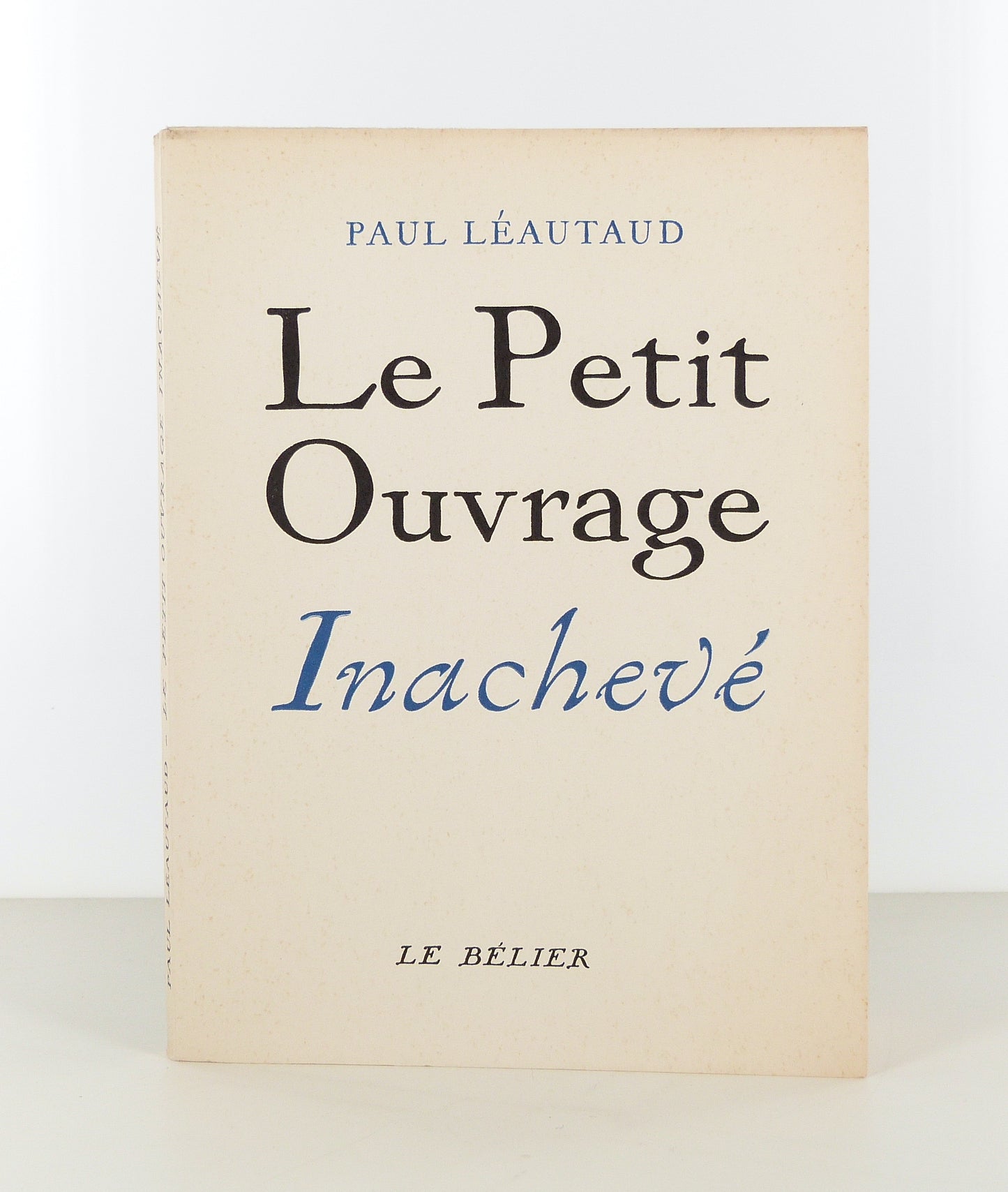 Le Petit ouvrage inachevé