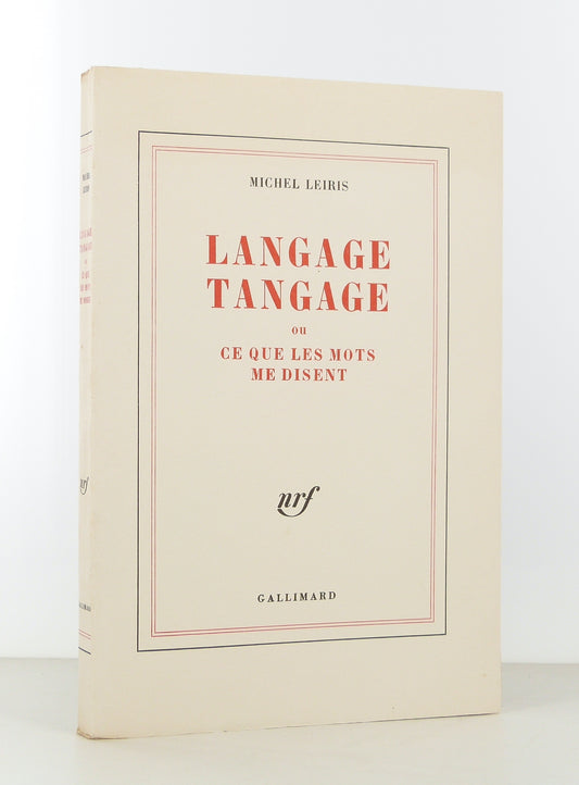 Language pitch or what words tell me