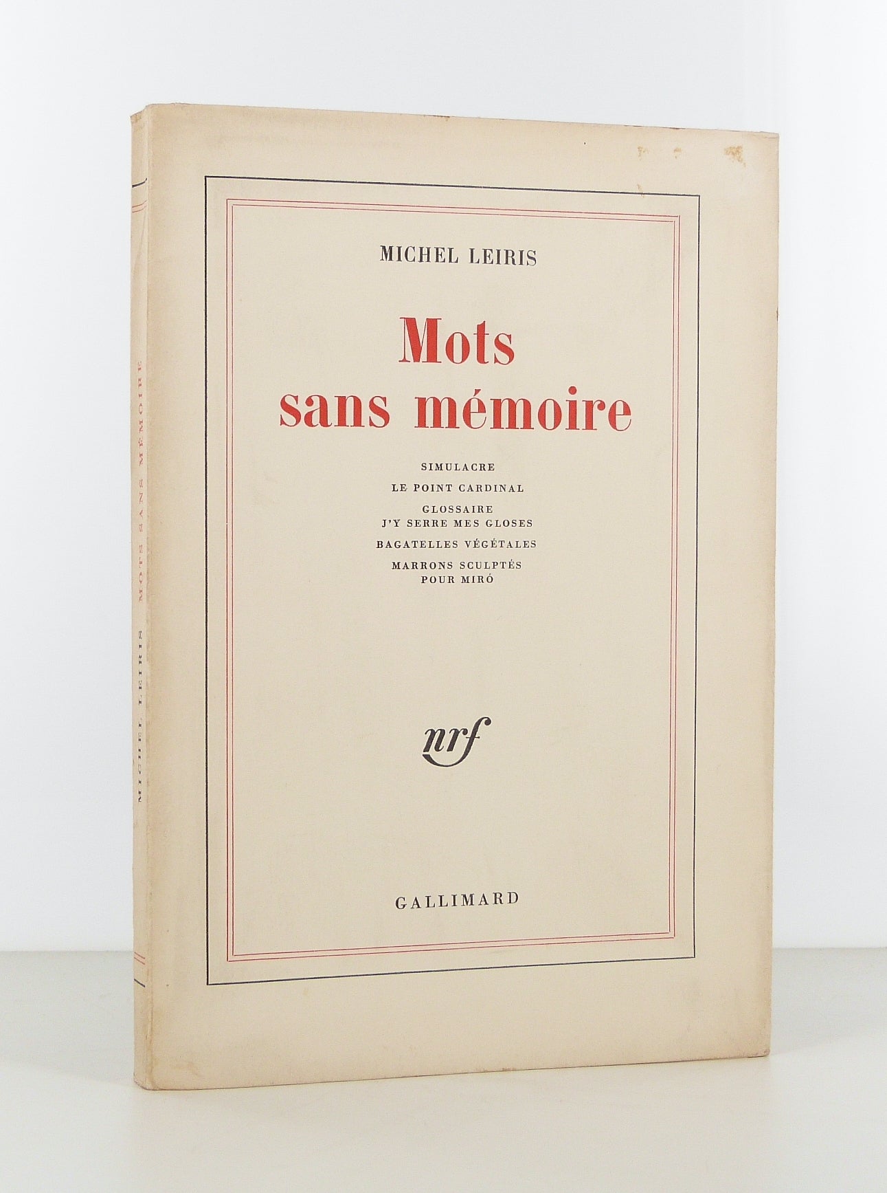 Words without memory.