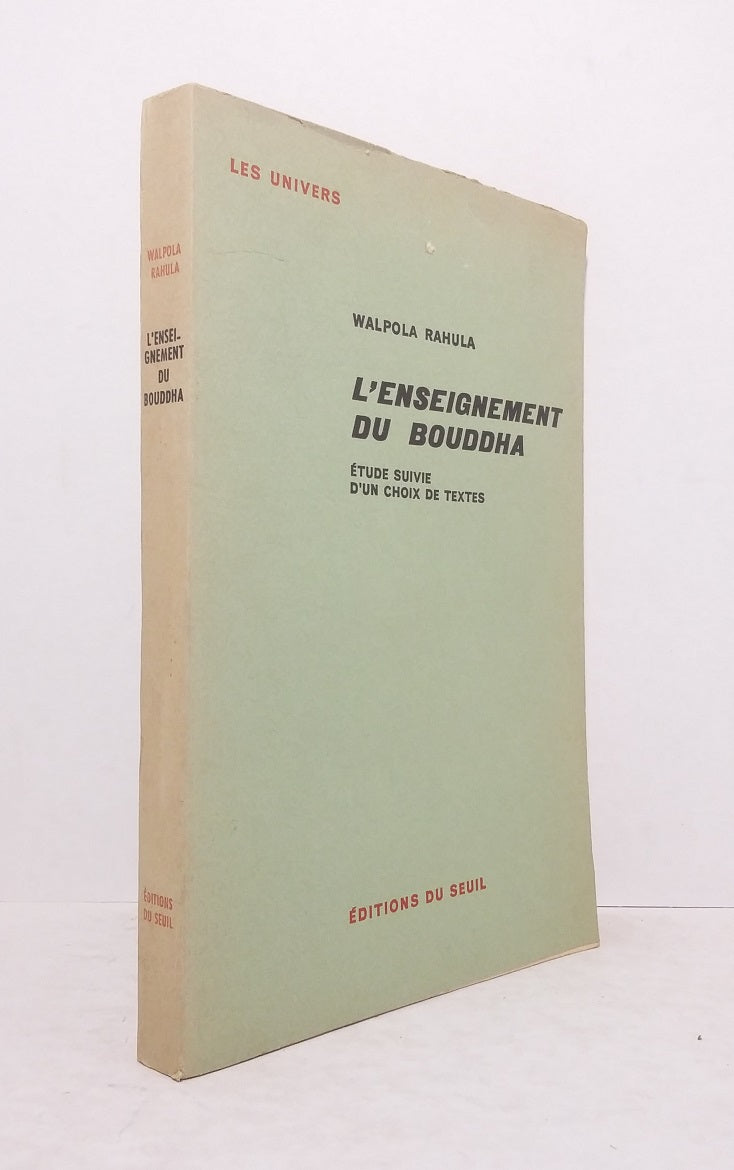 L'enseignement du Bouddha.