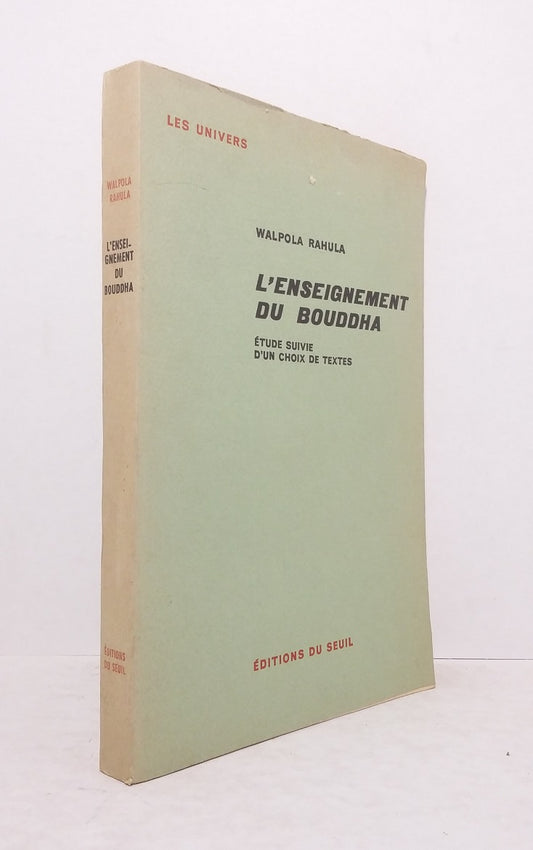 L'enseignement du Bouddha.