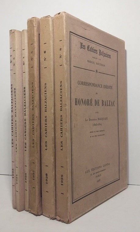 Les cahiers balzaciens.