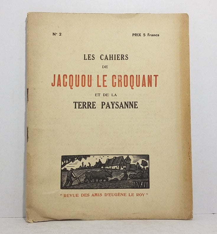 Notebooks from Jacquou le Croquant and the peasant land.
