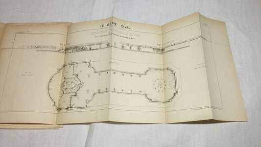 Les fontaines lumineuses à l'exposition de 1889.