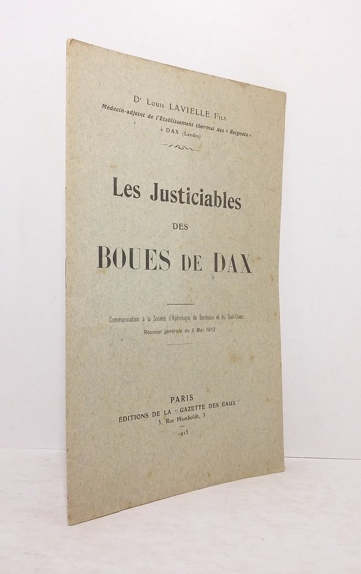 Les Justiciables des Boues de Dax.