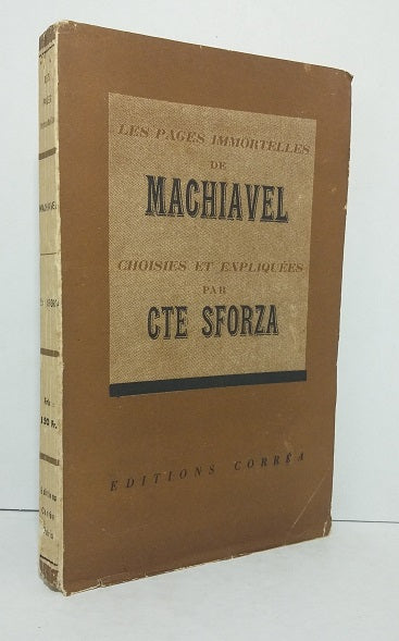 Les pages immortelles de Machiavel