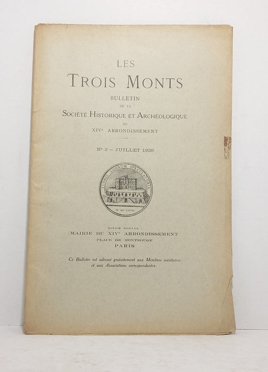 Les Trois Monts : n°3. Juillet 1928.