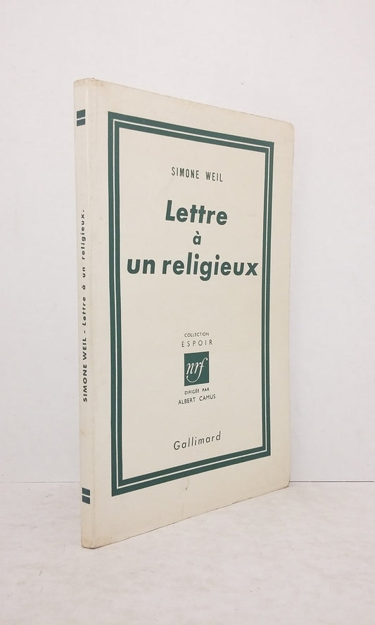 Lettre à un religieux