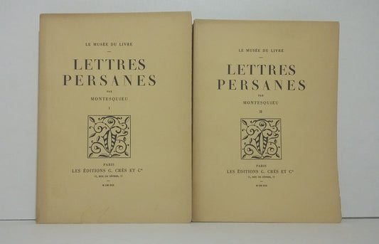 Persian Letters - Volume I & II.