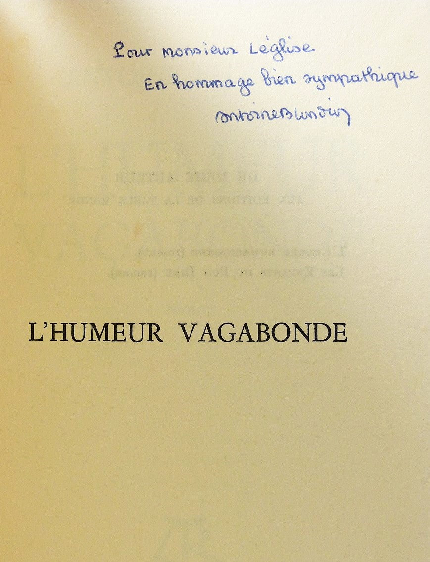 L'humeur vagabonde