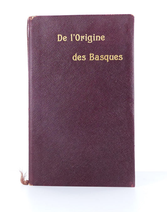 De l'Origine des Basques