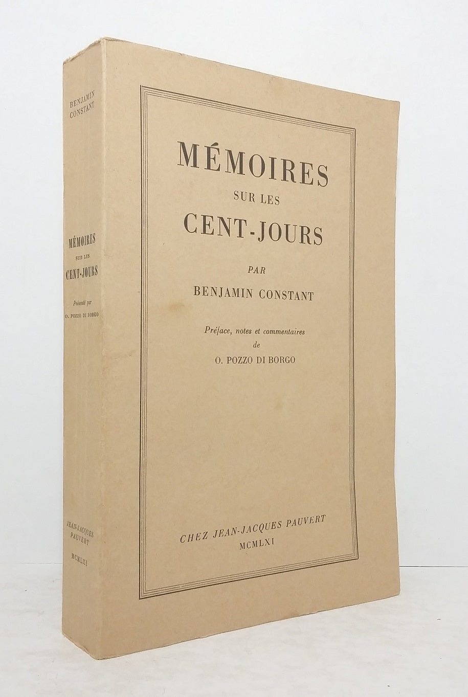 Mémoires sur les Cent-Jours