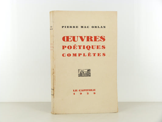 Œuvres poétiques complètes