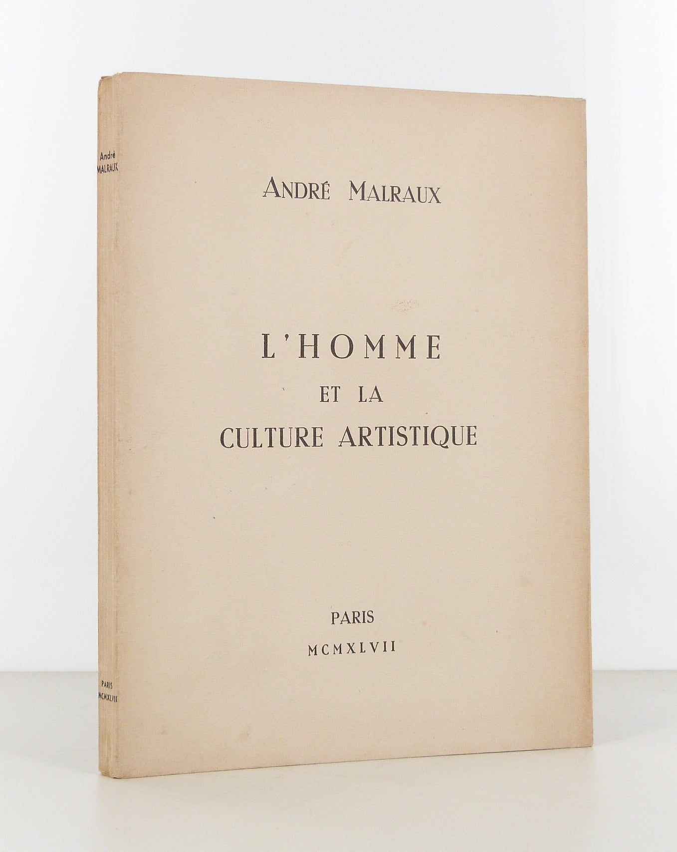L'homme et la culture artistique