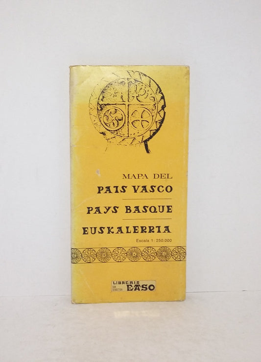 Mapa del Pais Vasco - Pays Basque - Euskalerria