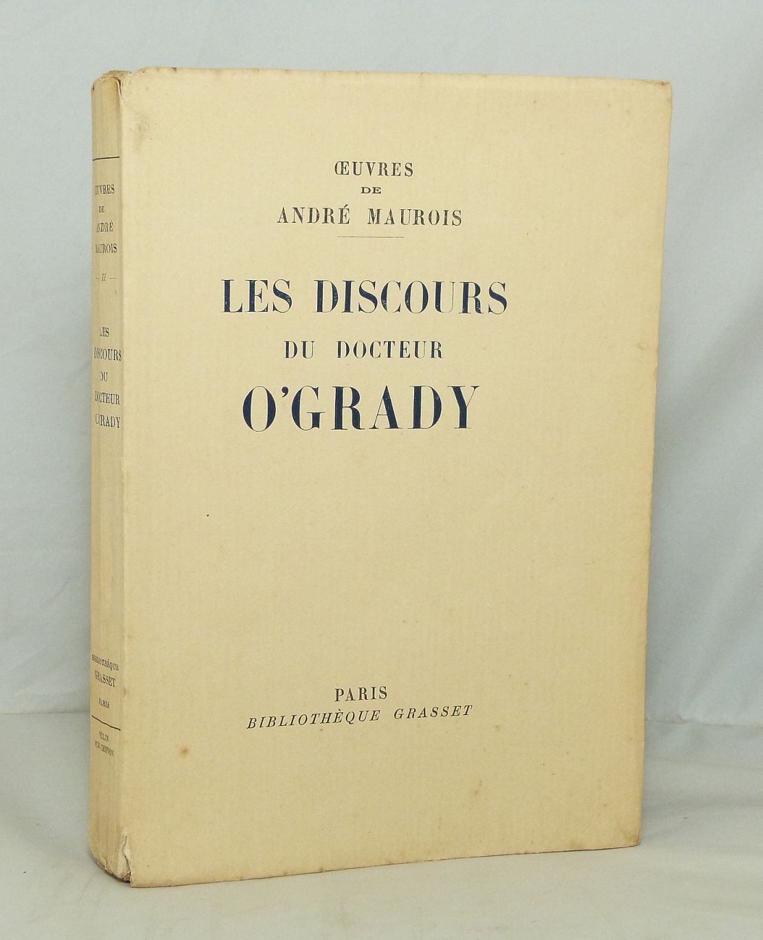 Les discours du Docteur O'Grady
