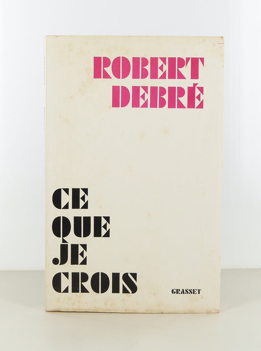 Ce que je crois