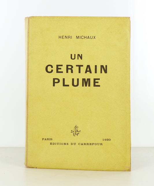 Un certain plume