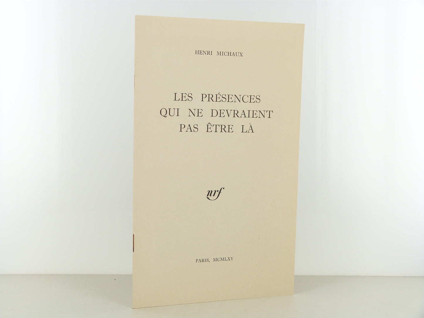 Les présences qui ne devraient pas être là