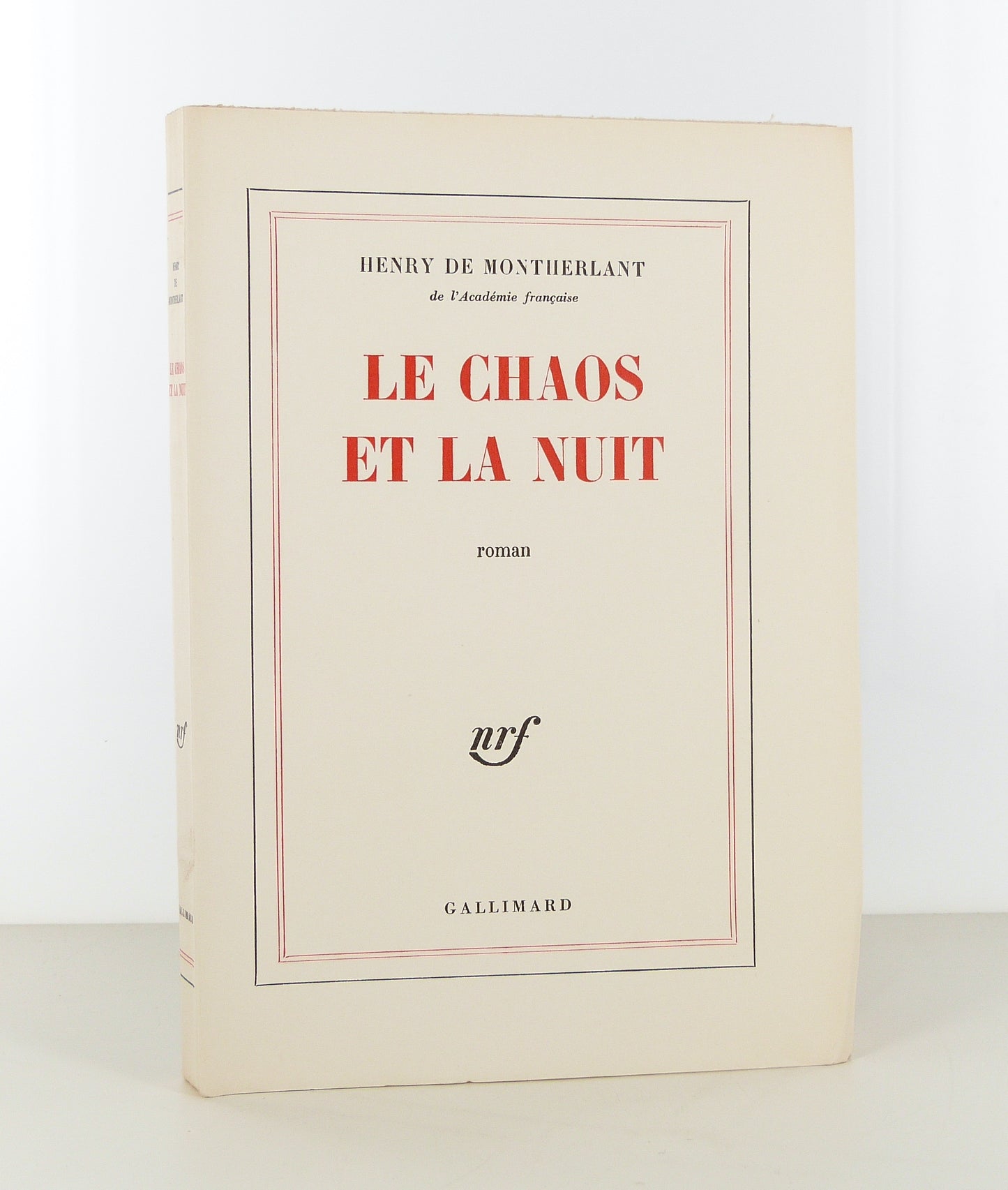 Le chaos et la nuit