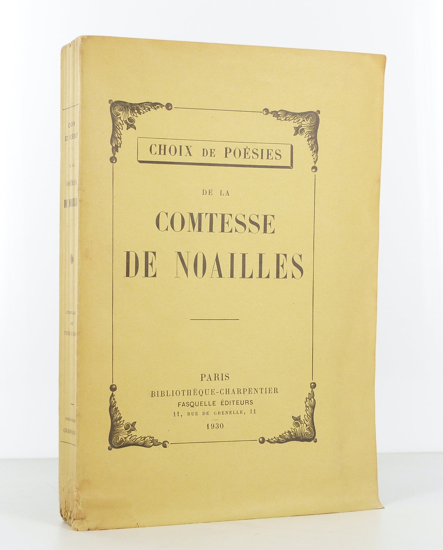 Choix de poésies