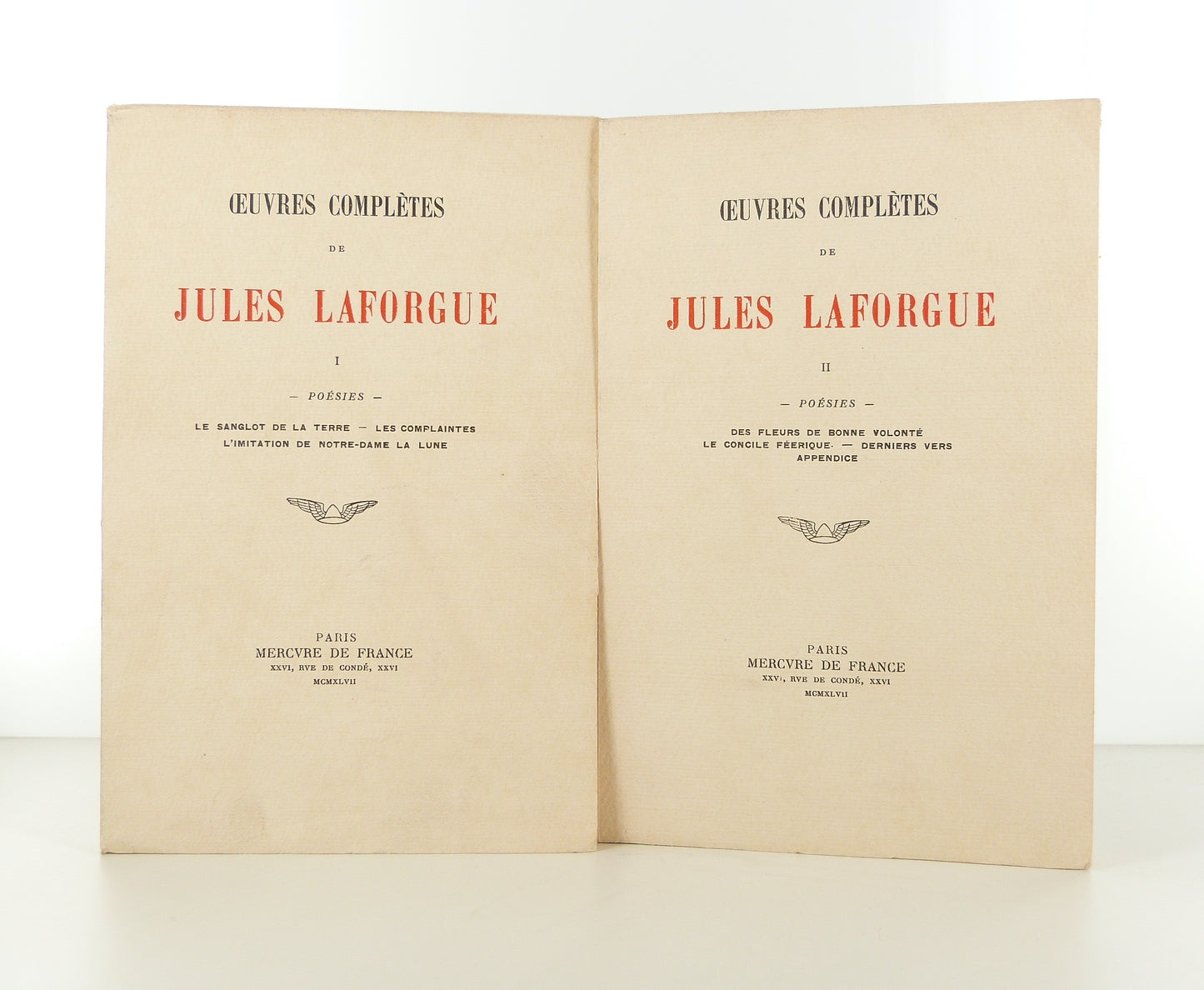 Complete Works of Jules Laforgue: Poems I & II
