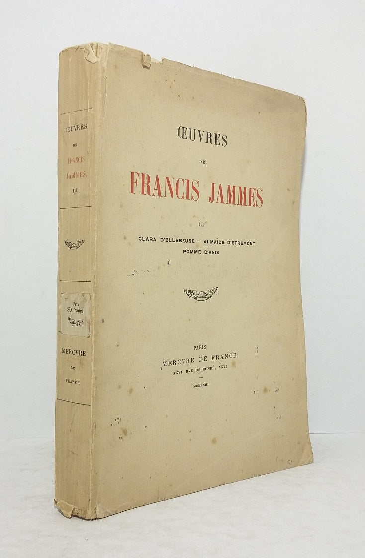 Oeuvres de Francis Jammes III.