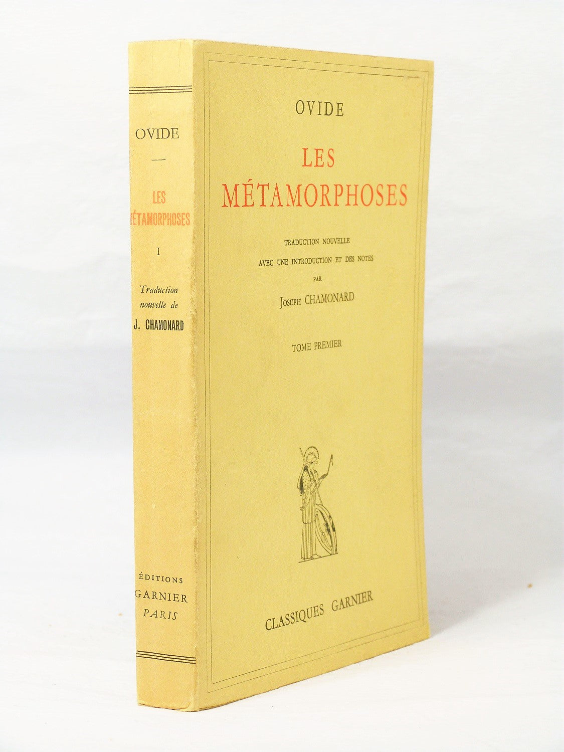 Les métamorphoses. Tome 1er