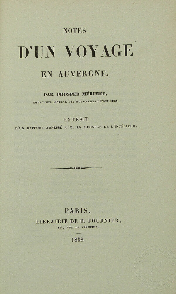 Notes from a Trip to Auvergne